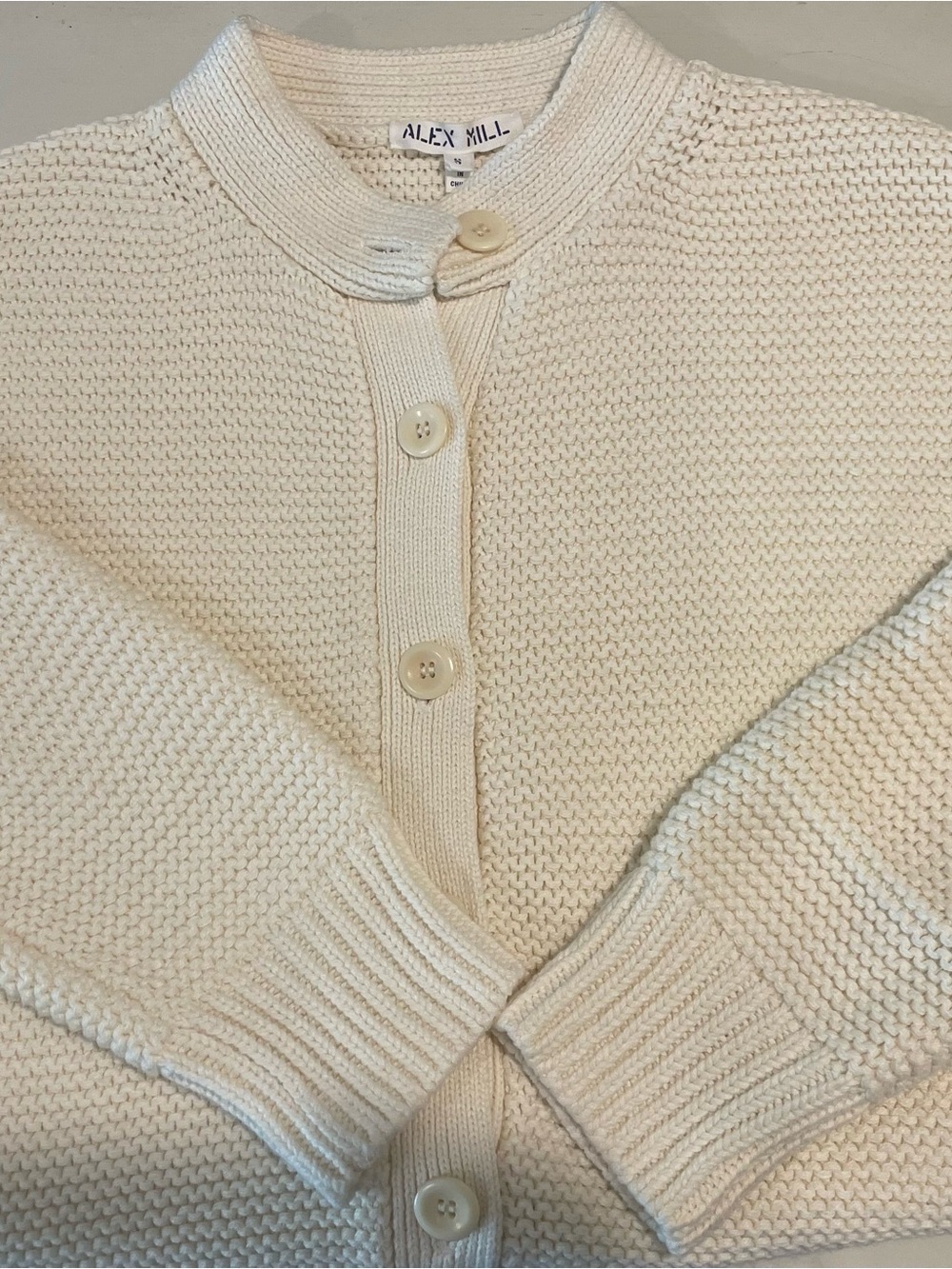 Alex Mill Cream Nico Cardigan